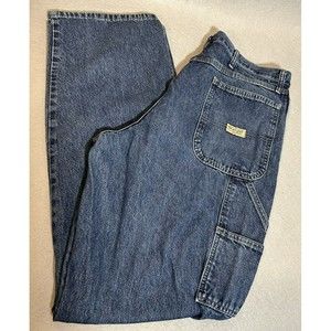 Wrangler Men's Carpenter Jeans 36x34 Utility Jeans Wrangler Tough Jeans